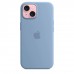 Чехол iPhone 15 Silicone Case with MagSafe - Winter Blue (MT0Y3)