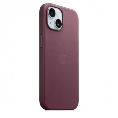 Чехол iPhone 15 FineWoven Case with MagSafe - Mulberry (MT3E3)
