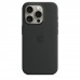 Чохол iPhone 15 Pro Silicone Case with MagSafe - Black (MT1A3)