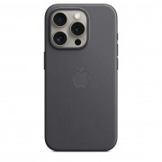 Чохол iPhone 15 Pro FineWoven Case with MagSafe - Black (MT4H3)