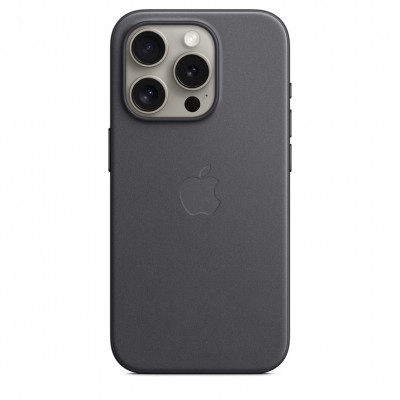 Чехол iPhone 15 Pro FineWoven Case with MagSafe - Black (MT4H3)