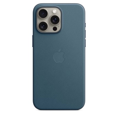 Чехол iPhone 15 Pro Max FineWoven Case with MagSafe - Pacific Blue (MT4Y3)