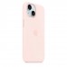 Чехол iPhone 15 Silicone Case with MagSafe - Light Pink (MT0U3)