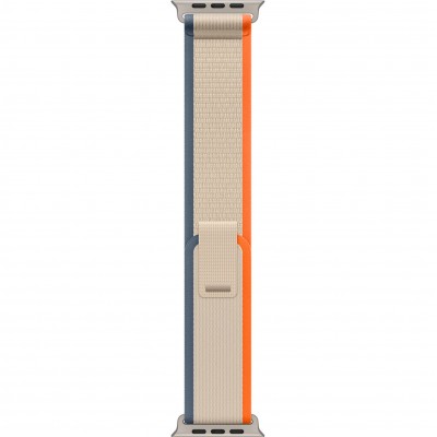 Apple Trail Loop Band S/M для Apple Watch 49mm - Orange/Beige (MT5W3)