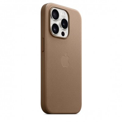 Чехол iPhone 15 Pro FineWoven Case with MagSafe - Taupe (MT4J3)