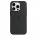 Чохол iPhone 15 Pro Silicone Case with MagSafe - Black (MT1A3)