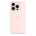 Чохол iPhone 15 Pro Silicone Case with MagSafe - Light Pink (MT1F3)