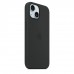 Чехол iPhone 15 Silicone Case with MagSafe - Black (MT0J3)