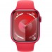 Apple Watch Series 9 GPS + Cellular 45mm RED Aluminum Case with RED Sport Band - M/L (MRYG3)