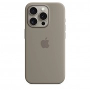 Чохол iPhone 15 Pro Silicone Case with MagSafe - Clay (MT1E3)