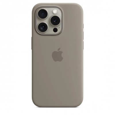 Чехол iPhone 15 Pro Silicone Case with MagSafe - Clay (MT1E3)