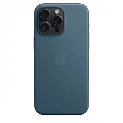 Чехол iPhone 15 Pro Max FineWoven Case with MagSafe - Pacific Blue (MT4Y3)
