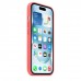 Чехол iPhone 15 Silicone Case with MagSafe - Guava (MT0V3)