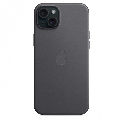 Чехол iPhone 15 Plus FineWoven Case with MagSafe - Black (MT423)