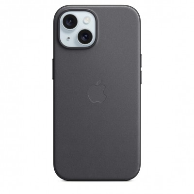 Чехол iPhone 15 FineWoven Case with MagSafe - Black (MT393)