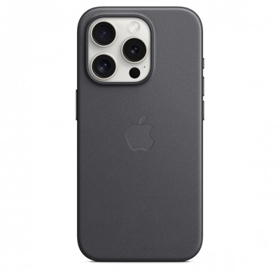 Чохол iPhone 15 Pro FineWoven Case with MagSafe - Black (MT4H3)