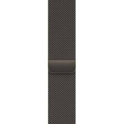 Apple Watch Series 9 GPS + Cellular 45mm Graphite Stainless Steel Case with Graphite Milanese Loop (MRMX3)