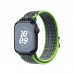 Ремінець Apple Bright Green/Blue Nike Sport Loop для Apple Watch 42/44/45/49mm (MTL43)