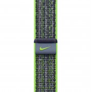 Ремешок Apple Bright Green/Blue Nike Sport Loop для Apple Watch 42/44/45/49mm (MTL43)
