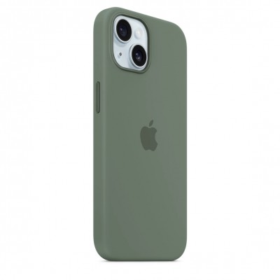 Чехол iPhone 15 Silicone Case with MagSafe - Cypress (MT0X3)