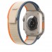 Apple Trail Loop Band S/M для Apple Watch 49mm - Orange/Beige (MT5W3)