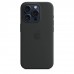 Чохол iPhone 15 Pro Silicone Case with MagSafe - Black (MT1A3)
