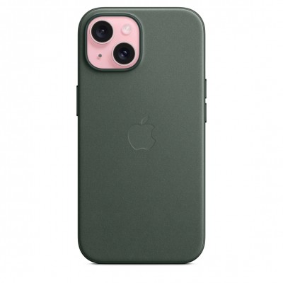 Чехол iPhone 15 FineWoven Case with MagSafe - Evergreen (MT3J3)