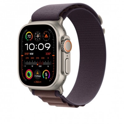 Apple Alpine Loop Band Medium для Apple Watch 49mm - Indigo (MT5Q3)