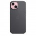 Чехол iPhone 15 FineWoven Case with MagSafe - Black (MT393)