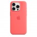 Чехол iPhone 15 Pro Silicone Case with MagSafe - Guava (MT1G3)