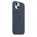Чехол iPhone 15 Silicone Case with MagSafe - Storm Blue (MT0N3)