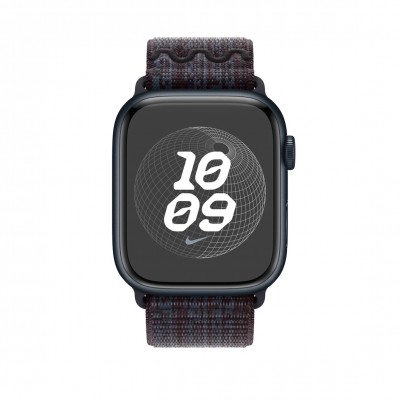 Apple Black/Blue Nike Sport Loop для Apple Watch 42/44/45/49mm (MUJX3)