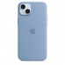 Чехол iPhone 15 Plus Silicone Case with MagSafe - Winter Blue (MT193)