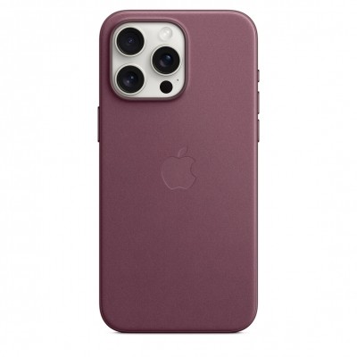 Чехол iPhone 15 Pro Max FineWoven Case with MagSafe - Mulberry (MT4X3)