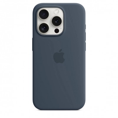 Чохол iPhone 15 Pro Silicone Case with MagSafe - Storm Blue (MT1D3)