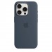 Чохол iPhone 15 Pro Silicone Case with MagSafe - Storm Blue (MT1D3)