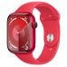 Apple Watch Series 9 GPS + Cellular 45mm RED Aluminum Case with RED Sport Band - M/L (MRYG3)