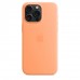 Чохол iPhone 15 Pro Max Silicone Case with MagSafe - Orange Sorbet (MT1W3)