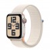 Apple Watch SE 2 GPS + Cellular 40mm Starlight Aluminum Case with Starlight Sport Loop (MRG33)