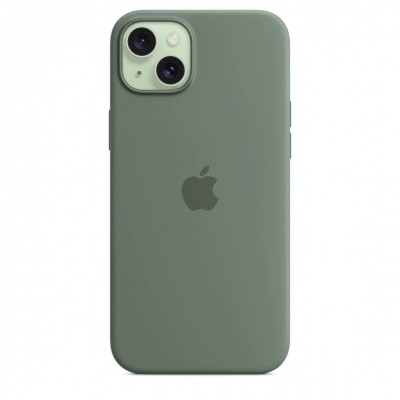 Чехол iPhone 15 Plus Silicone Case with MagSafe - Cypress (MT183)