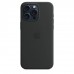 Чохол iPhone 15 Pro Max Silicone Case with MagSafe - Black (MT1M3)