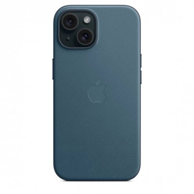 Чехол iPhone 15 FineWoven Case with MagSafe - Pacific Blue (MT3G3)