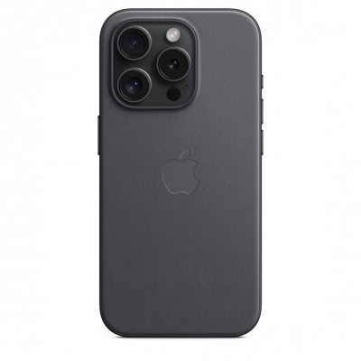 Чохол iPhone 15 Pro FineWoven Case with MagSafe - Black (MT4H3)