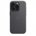 Чохол iPhone 15 Pro FineWoven Case with MagSafe - Black (MT4H3)
