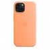 Чехол iPhone 15 Silicone Case with MagSafe - Orange Sorbet (MT0W3)