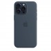Чехол iPhone 15 Pro Max Silicone Case with MagSafe - Storm Blue (MT1P3)