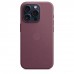 Чехол iPhone 15 Pro FineWoven Case with MagSafe - Mulberry (MT4L3)