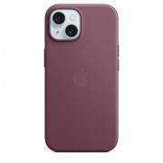 Чохол iPhone 15 FineWoven Case with MagSafe - Mulberry (MT3E3)
