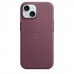 Чехол iPhone 15 FineWoven Case with MagSafe - Mulberry (MT3E3)