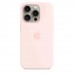 Чохол iPhone 15 Pro Silicone Case with MagSafe - Light Pink (MT1F3)